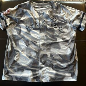 New York Yankees Nike Gray Camo Jersey MLB USA 2019/2020